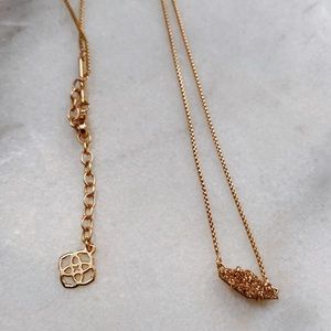 Rose Gold Kendra Scott Necklace